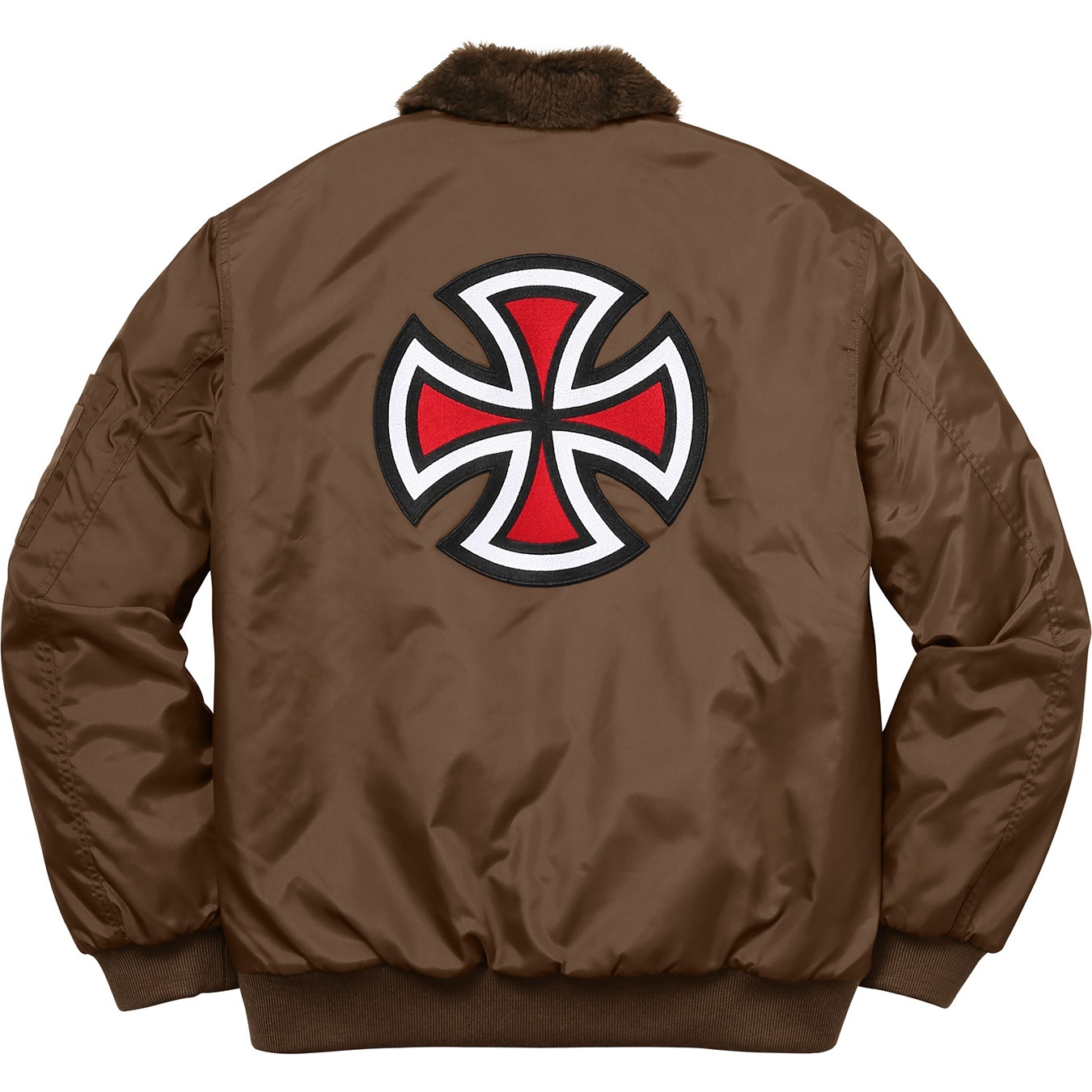 Supreme®/Independent® Fur Collar Bomber Jacket view 2